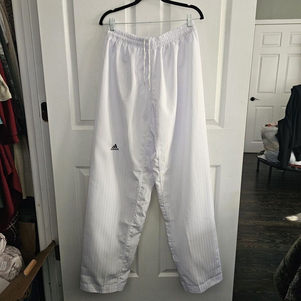 Men's Adidas White Athletic Pants 22/220